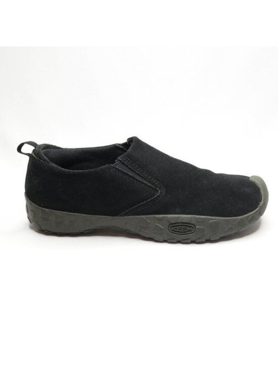 Keen Howser Men\'s Size 6 Black Suede Slip On Casual Loafers
